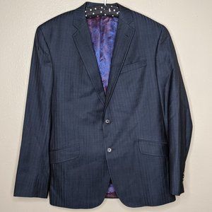 TED BAKER • jones slim fit solid wool blazer